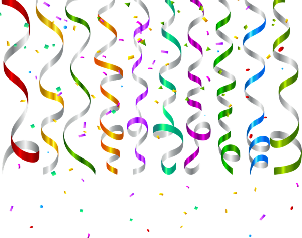 Конфетти и серпантин