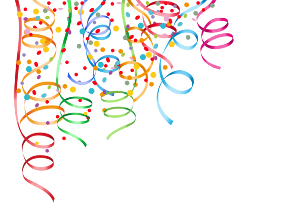 Конфетти и серпантин