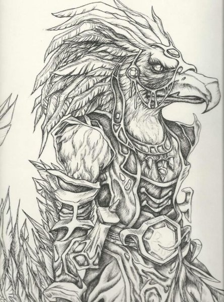 Драконы варкрафт скетчи