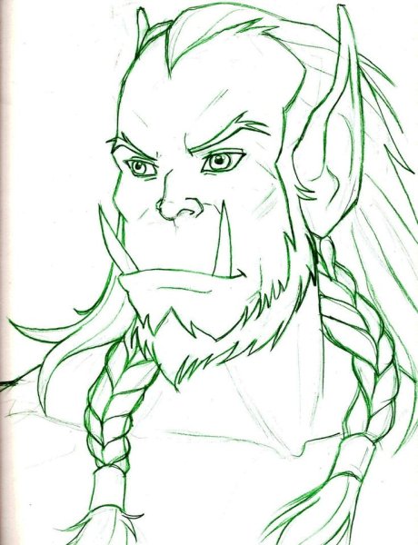 Варкрафт рисунки героев