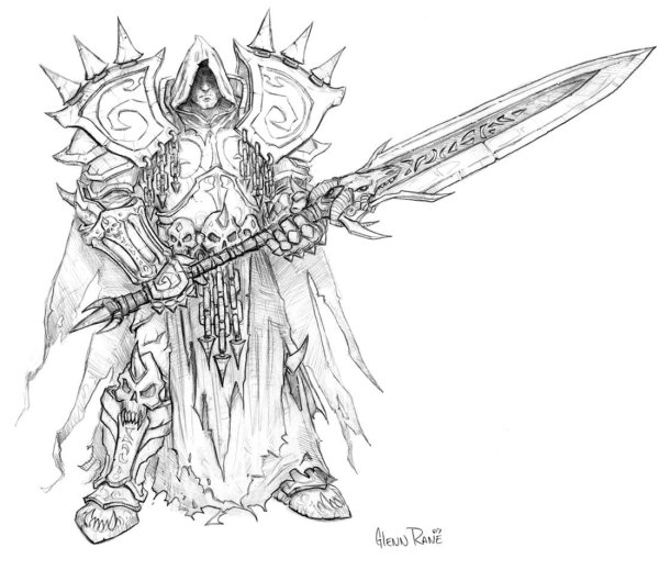 Варкрафт скетчи