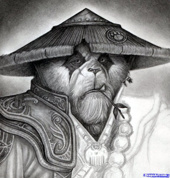 Варкрафт раскраска Ворген