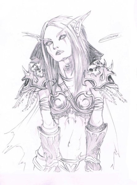 Раскраска World of Warcraft