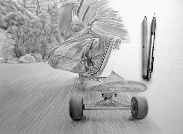 Креативные рисунки карандашом