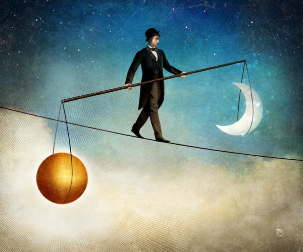 Равновесие в живописи