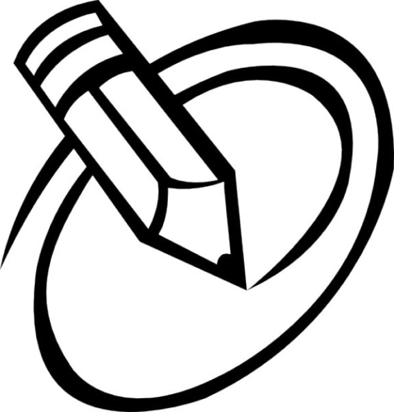 Знаки карандашом