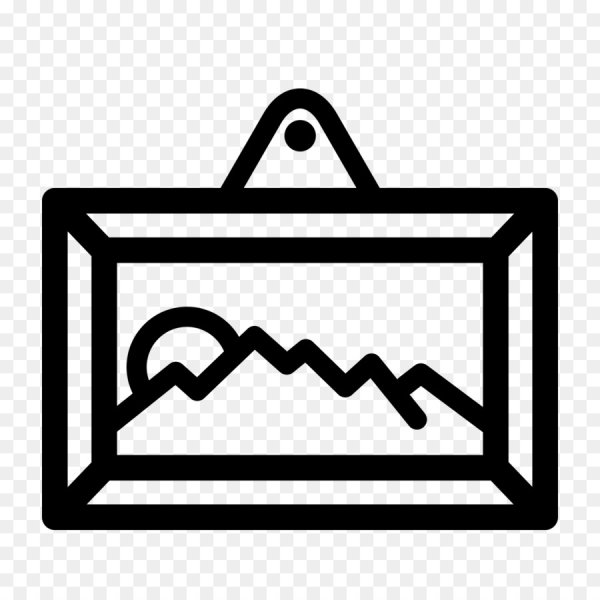 Пиктограмма картина в раме