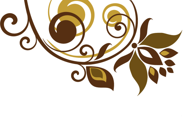 Коричневый узор