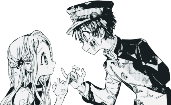 Раскраски аниме туалетный мальчик Ханако кун