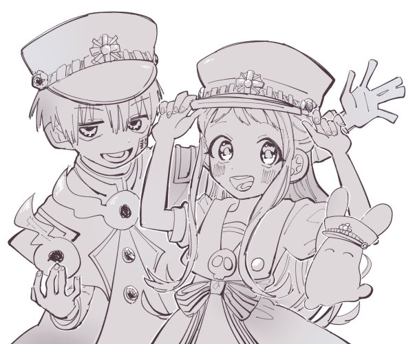 Туалетный мальчик Ханако раскраска