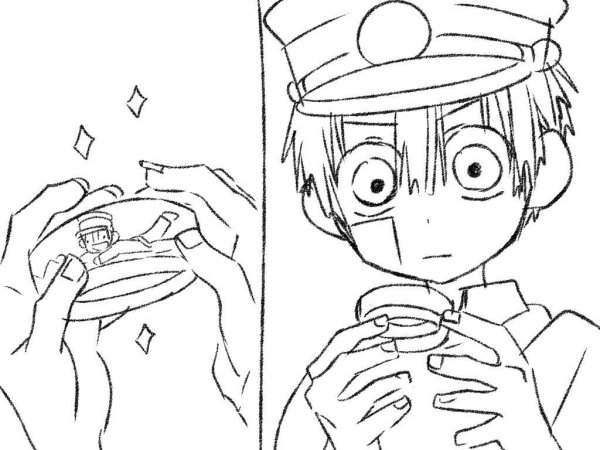 Туалетный мальчик Ханако Манга