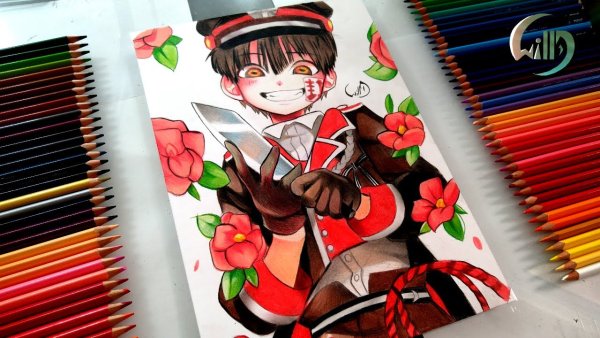 Аниме туалетный мальчик Ханако кун скетчи