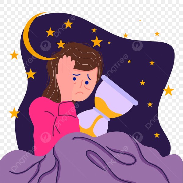 Бессонница иллюстрация