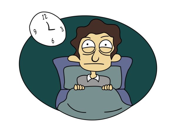 Бессонница рисунок