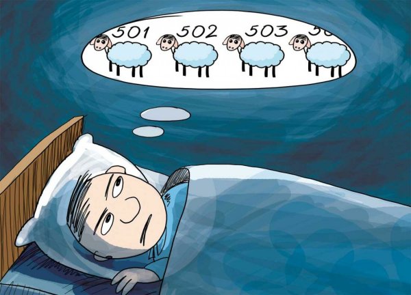 Не может уснуть