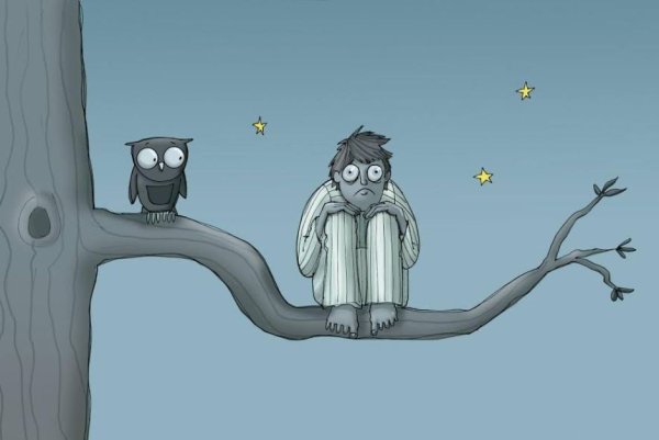 Бессонница рисунок