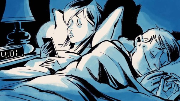 Бессонница рисунок