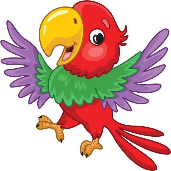 Векторный попугай