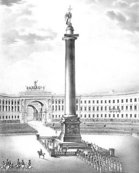 Александрийская колонна в Санкт-Петербурге