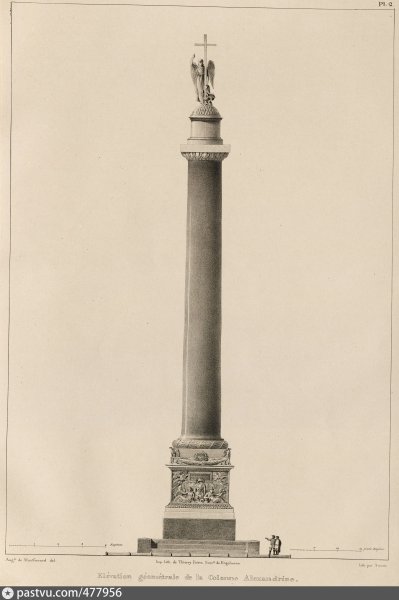 Монферран Александровская колонна