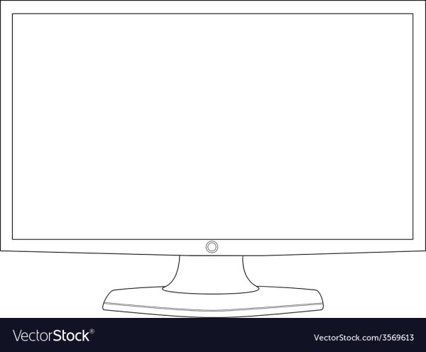 Монитор раскраска