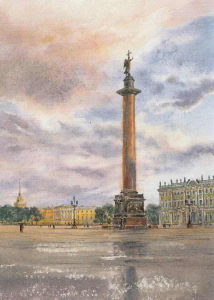 Александровская колонна в Санкт-Петербурге