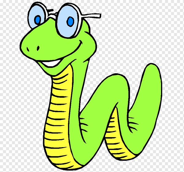 Червяк мультяшный