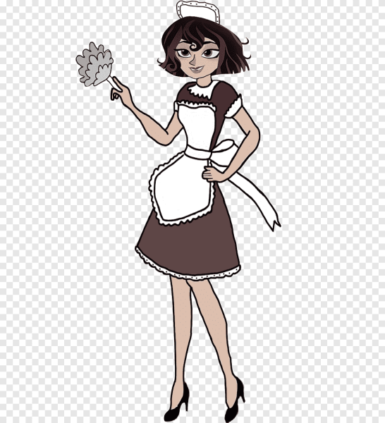 Служанка мультяшная