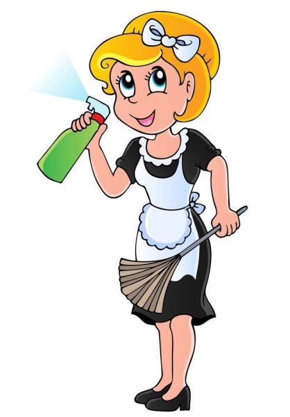 Горничная мультяшка