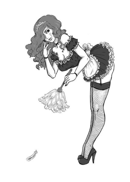 Рисунки горничных