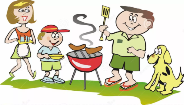 Шашлык рисунок