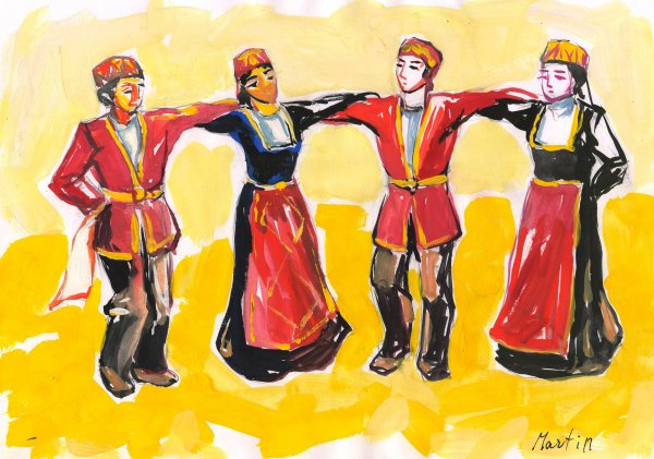 Кочари армянский танец