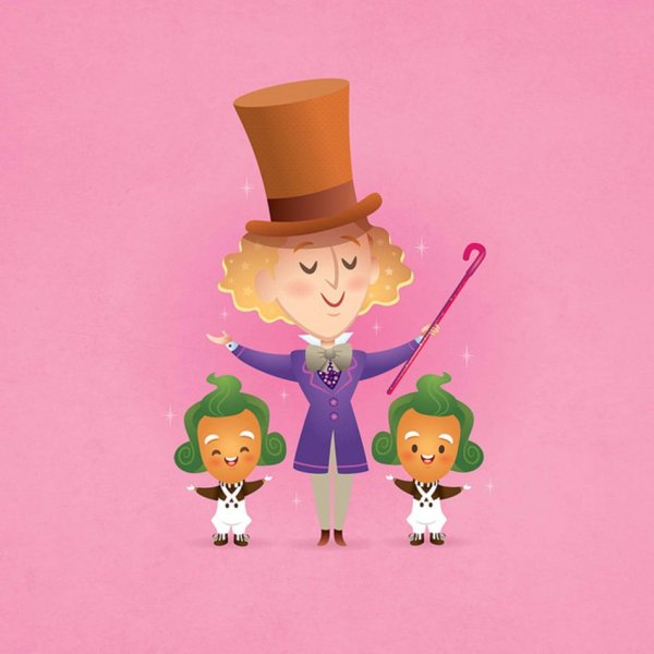 Чарли и шоколадная фабрика тату