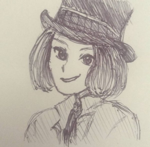 Джонни Депп Вилли Вонка рисунок