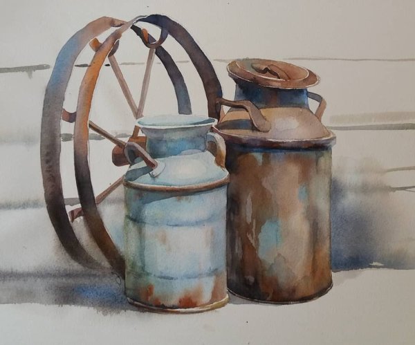 Нина Орлова акварель