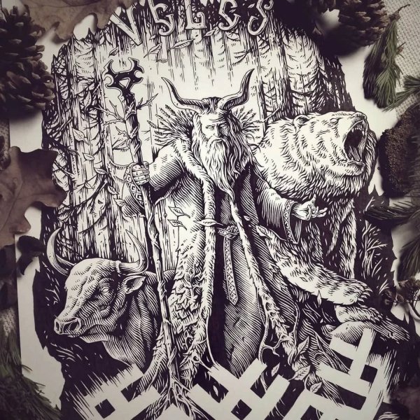 Славянские боги Перун Велес