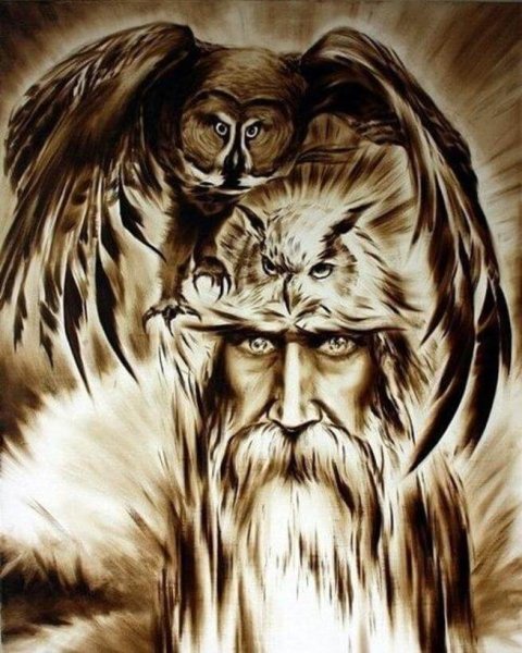 Эскизы Перун и Велес славянские боги