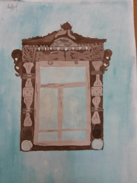 Наличник русской избы 5 класс