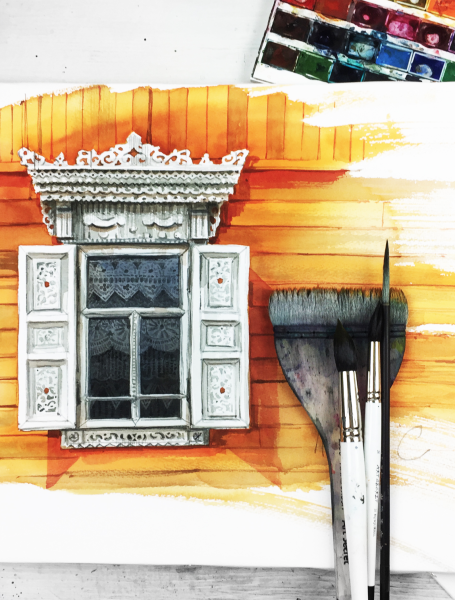 Наличники на окна рисунок