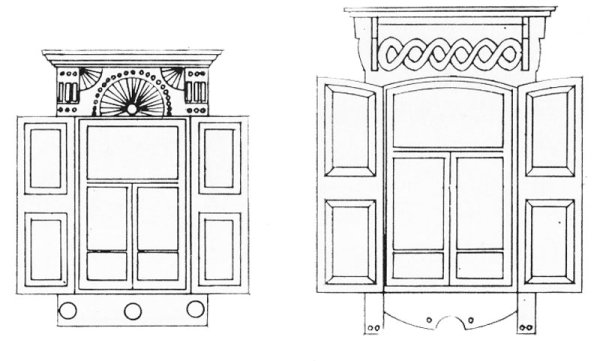 Зарисовки наличников