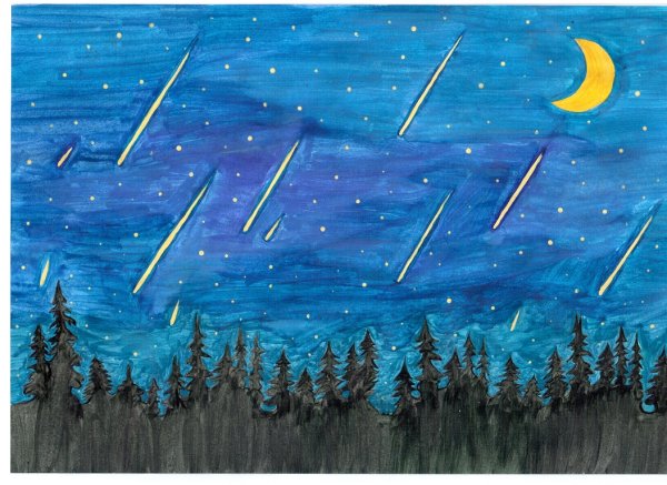 Композиция звездопад