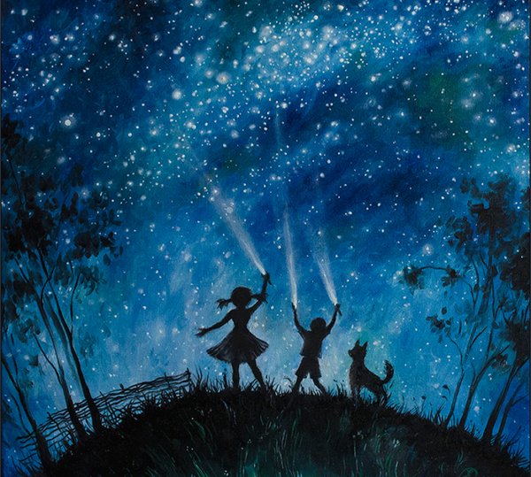 Картина Звёздное небо