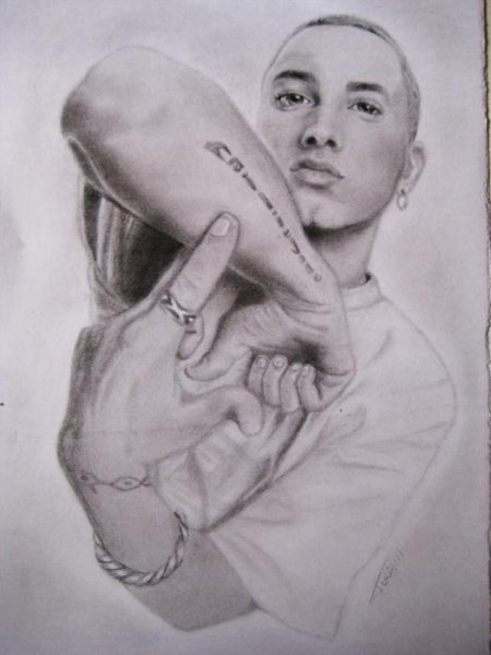 Eminem portrait