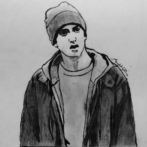 Эминем нарисованный