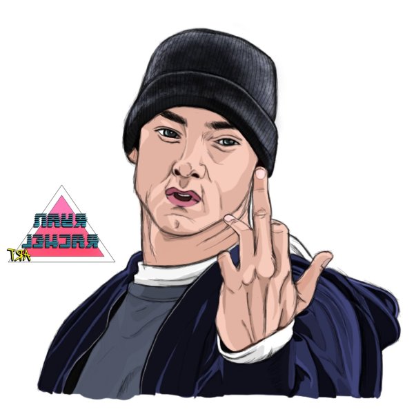 Эминем портрет