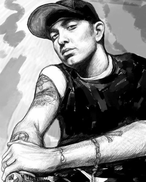 Eminem portrait