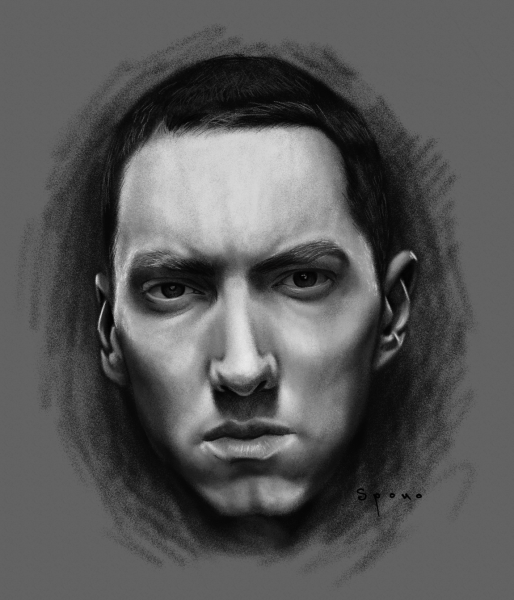 Eminem portrait