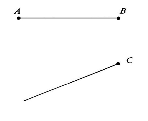 Рисунки прямой линией