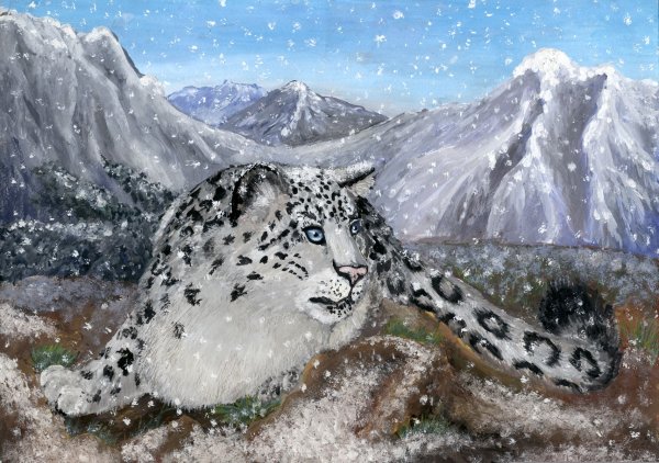 Саблезубый снежный Барс