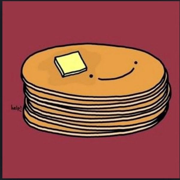 Блин мультяшный